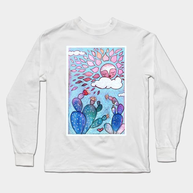 Sunshine Long Sleeve T-Shirt by gaea